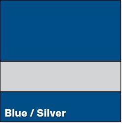 Blue/Silver SATIN 1/16IN - Rowmark Satins